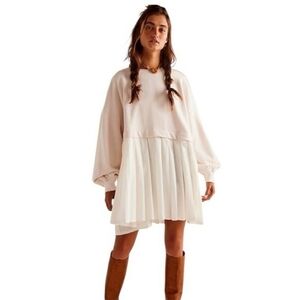 Free People Eleanor Sweatshirt Mini Dress Size XS